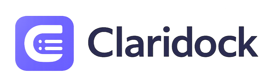 Claridock logo