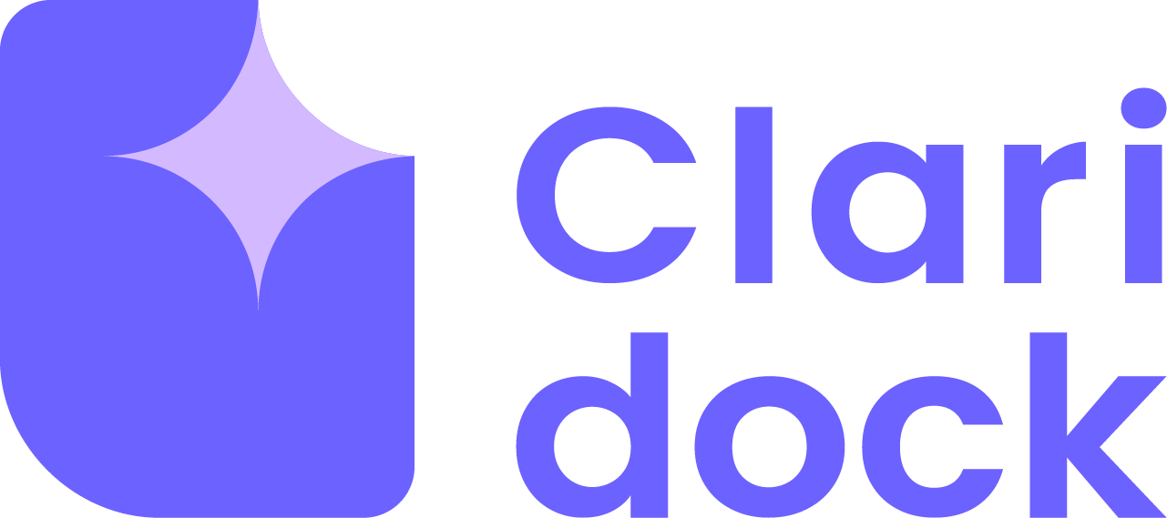 Claridock logo